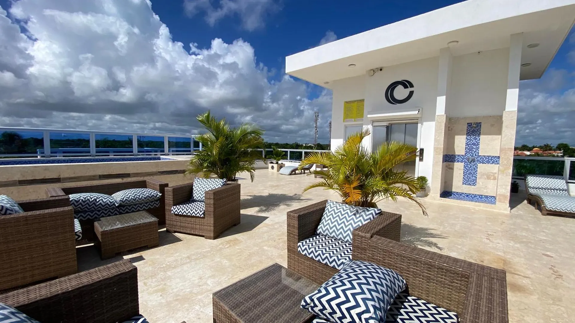 A Place With An Incredible View Two Pools On The Terrace Apartment Punta Cana Dominican Republic